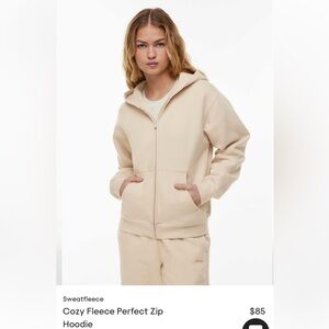 TNA extra fleece zip up